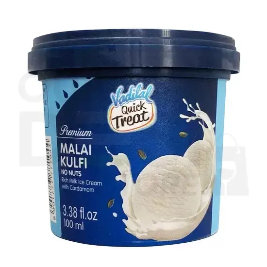 Vadilal Malai Kulfi No Nuts at Apna Bazar Xpress, Burlington MA