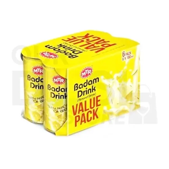 Mtr Badam Drink : 6 Cans 6 CANS at Apna Bazar Xpress, Burlington MA