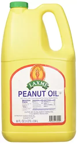 Laxmi, Pure Peanut Oil, 2.84 LTR at Apna Bazar Xpress, Burlington MA