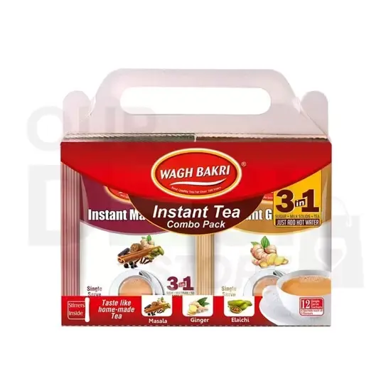 Wagh Bakri 3*1 Instant Tea at Apna Bazar Xpress, Burlington MA