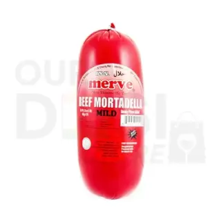 BEEF MORTADELLA MILD:16OZ