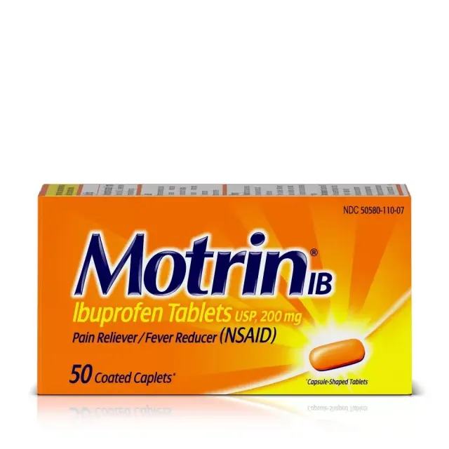 Motrin Ib Coated Caplets 50C at Apna Bazar Xpress, Burlington MA