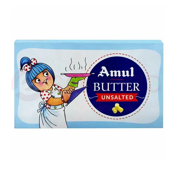 Amul Unsalted Butter : 500g 500G at Apna Bazar Xpress, Burlington MA
