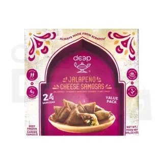 JALPENO CHEESE SAMOSA ;24PC