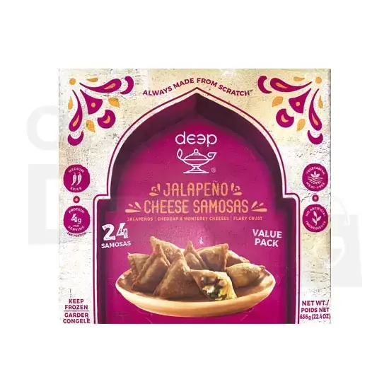 Jalpeno Cheese Samosa ;24PC at Apna Bazar Xpress, Burlington MA