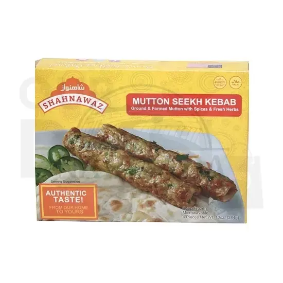 Mutton Seekh Kebab: 10 Oz 10 OZ at Apna Bazar Xpress, Burlington MA