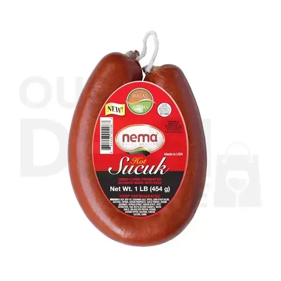 Nema Hot Sucuk 1LB at Apna Bazar Xpress, Burlington MA