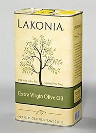 Lakonia Brand Extra Virgin Olive Oil, 3 L