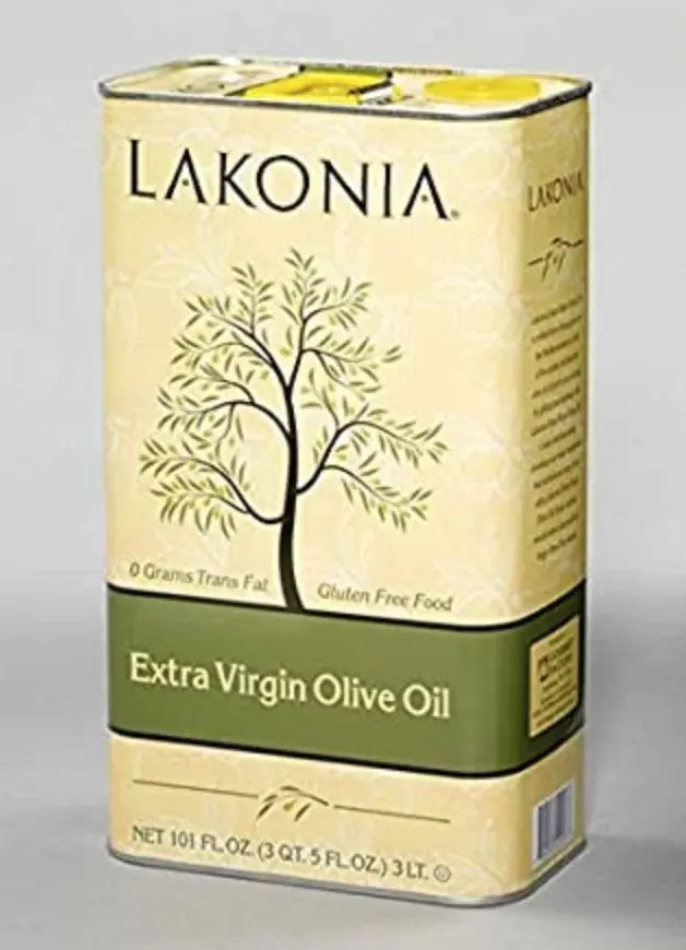 Lakonia Brand Extra Virgin Olive Oil 3 L at Apna Bazar Xpress, Burlington MA