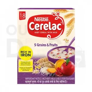 Cerelac 5 Grain&fruits:300g, 300G
