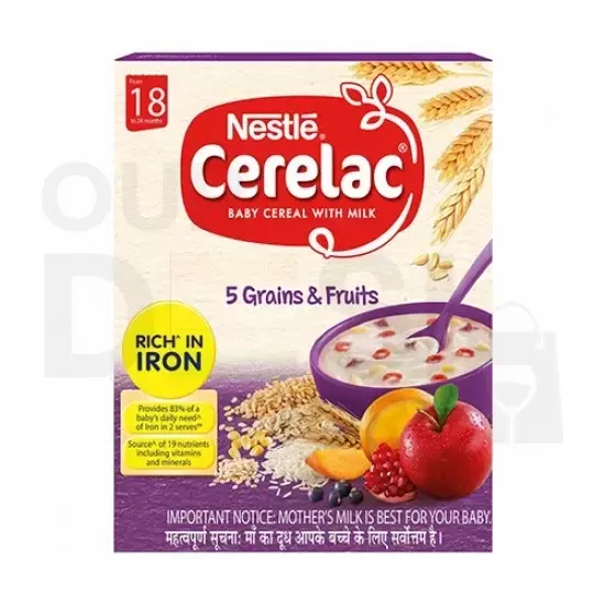 Cerelac 5 Grain&fruits:300g 300G at Apna Bazar Xpress, Burlington MA