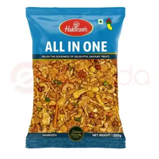 Haldiram All In One : 1 K G Snacks & Namkeen, 1 K G