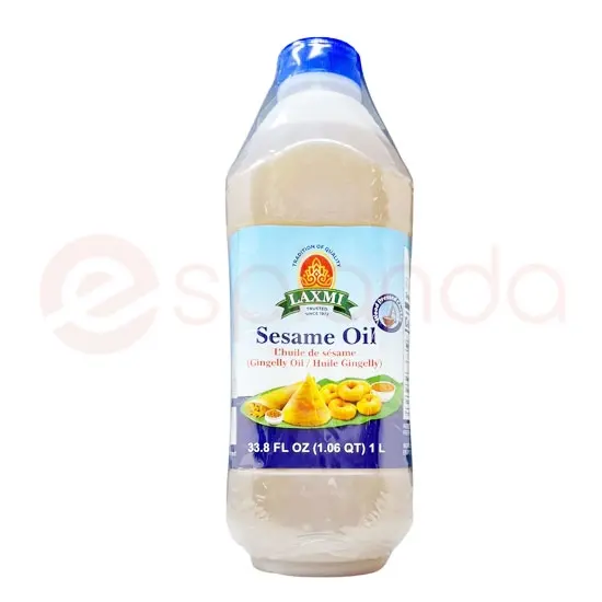 Laxmi Sesame Oil: 1ltr 1LTR at Apna Bazar Xpress, Burlington MA