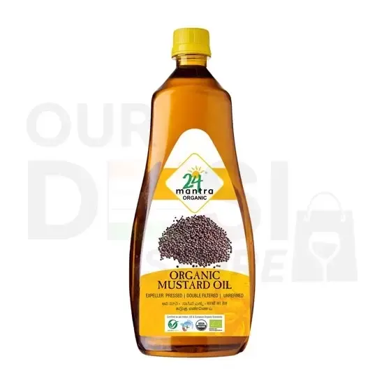 24 Mantra Mustard Oil : 33.81 33.81 at Apna Bazar Xpress, Burlington MA
