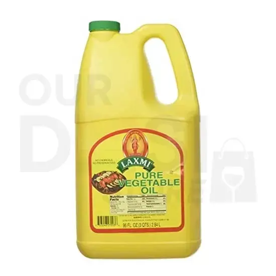 Laxmi Vegetable Oil: 96 Fl Oz 96 FL OZ at Apna Bazar Xpress, Burlington MA