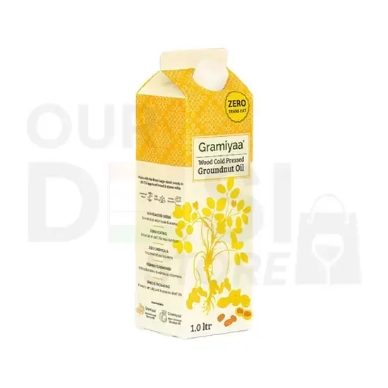 Gramiyaa Groundnut Oil : 5 Lit 5 LIT at Apna Bazar Xpress, Burlington MA