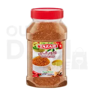 Tazah Thyme Mix: 1 Lb Masala & Spices, 1 LB