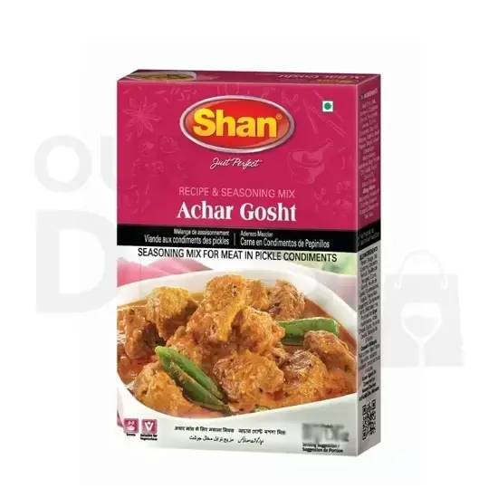 Shan Achar Gosht  Masala : 500 500 at Apna Bazar Xpress, Burlington MA