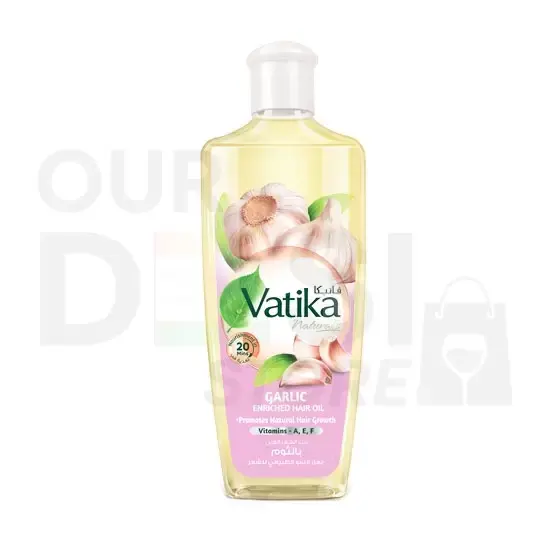 Vatika Garlic Hair Oil : 300ML 300ML at Apna Bazar Xpress, Burlington MA