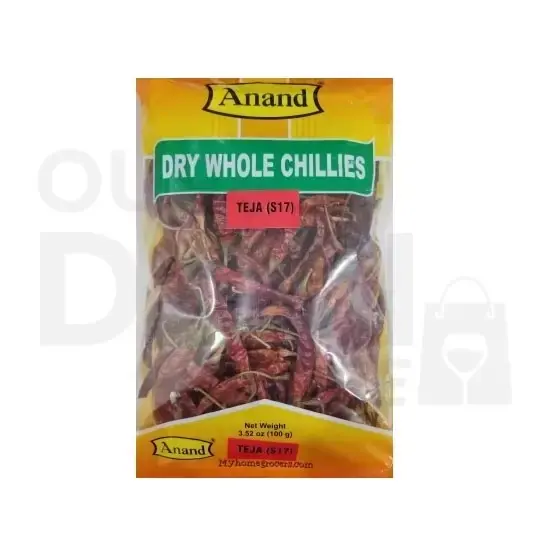 Anand Whole Chilli TEJA:14OZ 14OZ at Apna Bazar Xpress, Burlington MA