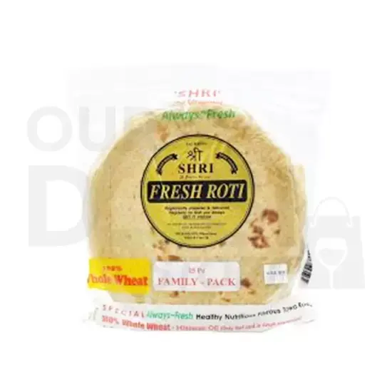 Shri Roti (Family Pack) : 25 P 25PCS at Apna Bazar Xpress, Burlington MA