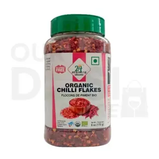 24 Mantra Chilli Flakes : 170G Masala & Spices, 170G