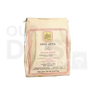 Three Rivers Atta: 20LB Atta Flours & Sooji, 20LB