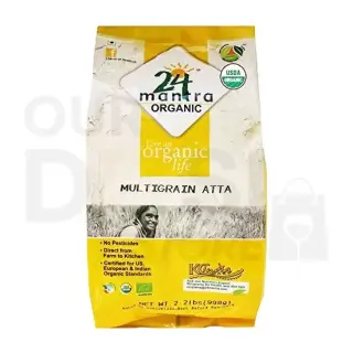 24 Mantra Oraganic: 8.8 Lb Atta Flours & Sooji, 8.8 LB