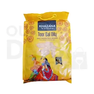 Khazana Toor Dal OILY:10LB, 10LB
