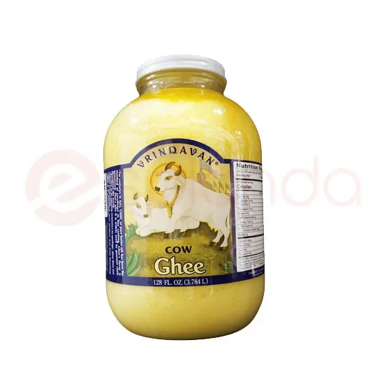 Vrindavan Cow Ghee : 128 Fl Oz 128 FL OZ at Apna Bazar Xpress, Burlington MA