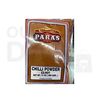 Paras Chilli Power Ex- Hot 56 Masala & Spices, 56 OZ