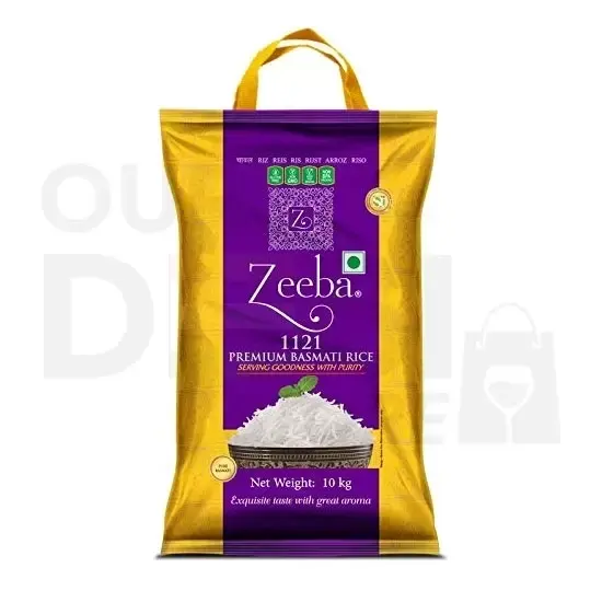 Zeeba Premium Basmati Rice: 10 10 at Apna Bazar Xpress, Burlington MA