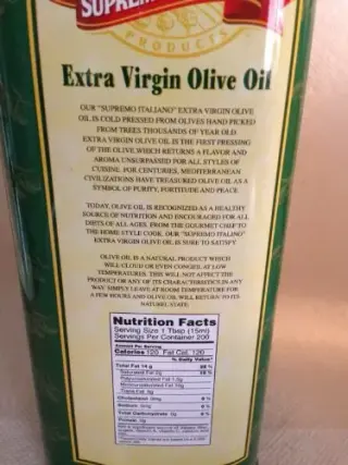 Supremo Italiano Extra Virgin Olive Oil, 3 L
