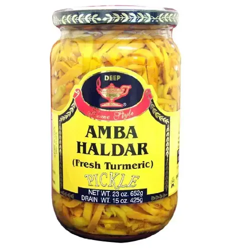 Deep Foods Inc. Amba Haldar Fresh Turmeric Pickle 23 O at Apna Bazar Xpress, Burlington MA