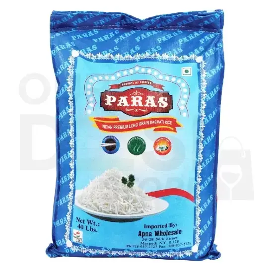 Paras Basmati Rice : 40 Lb 40 LB at Apna Bazar Xpress, Burlington MA