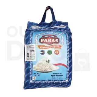 Paras Basmati Long Grain: 20lb Atta Flours & Sooji, 20LB