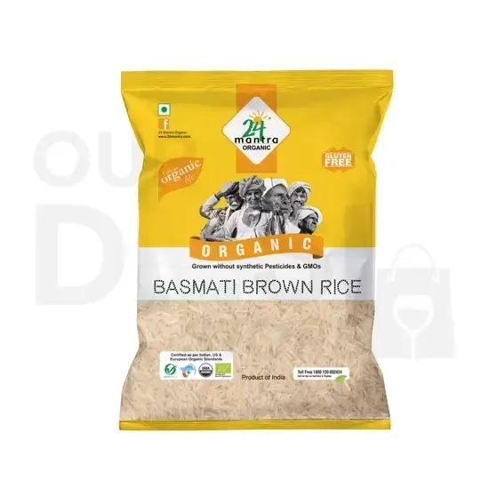 Org Basmati Brown Rice: 10lb 10LB at Apna Bazar Xpress, Burlington MA