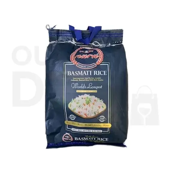 Z Reserve Basmati Rice : 20 Lb 20 LB at Apna Bazar Xpress, Burlington MA