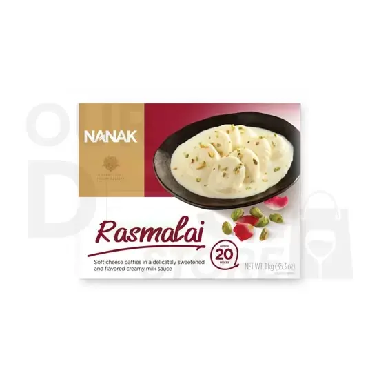 Nanak Rasmalai: 20PC 20PC at Apna Bazar Xpress, Burlington MA