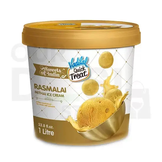Vadilal Ice Cream Rasmalai: 1l 1 Liter at Apna Bazar Xpress, Burlington MA