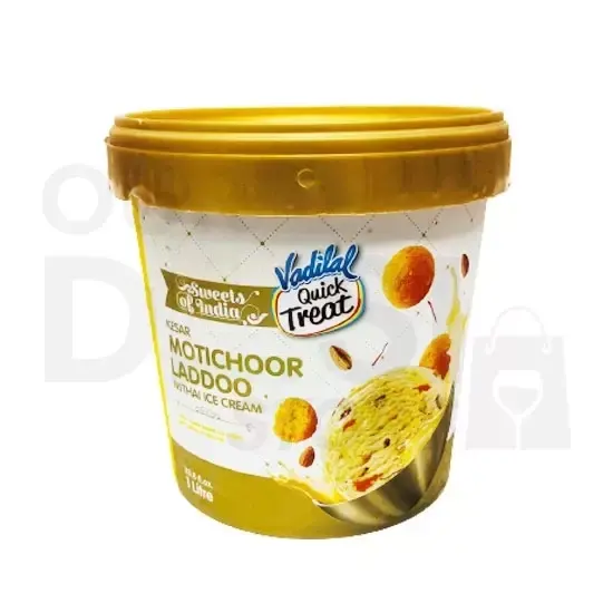 Vadilal Ice Cream Motichor Lad at Apna Bazar Xpress, Burlington MA