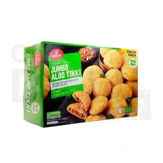 Hr Jumbo Aloo Tikki: 1.76KG 1.76KG at Apna Bazar Xpress, Burlington MA