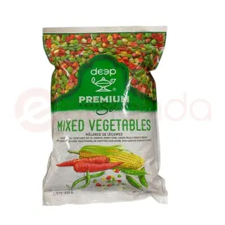 Deep Mixed Vegetables: 3.85lb Fruits & Vegetables, 3.85LB