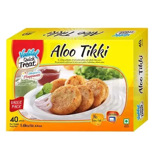 Vadilal Aloo Tikki : 1.6kg 1.6kg at Apna Bazar Xpress, Burlington MA
