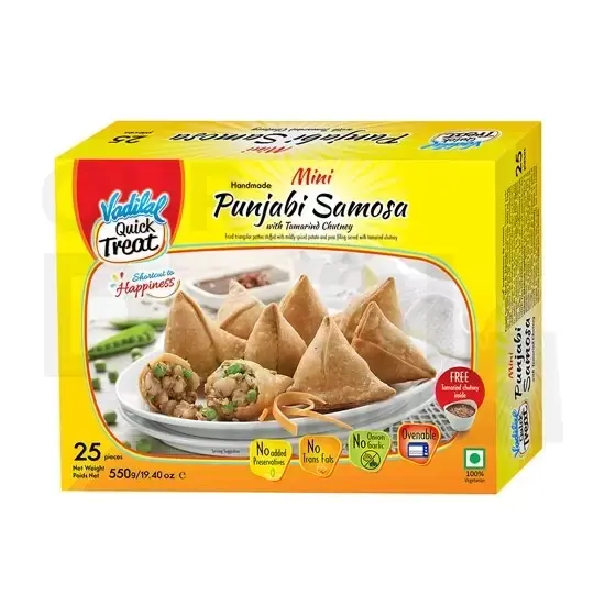 Vadilal Mini Punj Samosa :70pc 70PC at Apna Bazar Xpress, Burlington MA