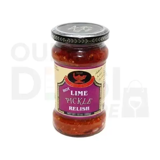 Deep Achaar Hot Lime: 25.4oz 25.4OZ at Apna Bazar Xpress, Burlington MA