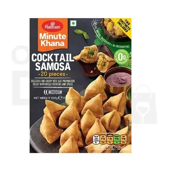 Haldiram Cocktail Samosa : 60 60 at Apna Bazar Xpress, Burlington MA