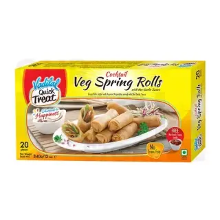 Vadilal Spring Rolls : 100 Pic Snacks & Namkeen, 100 PIC