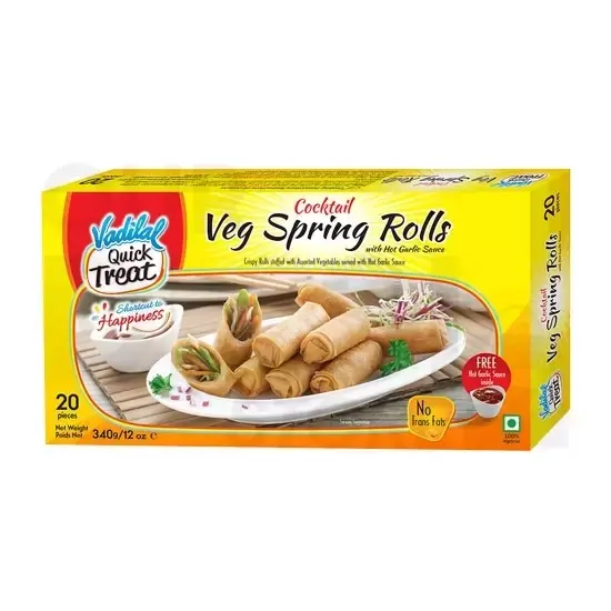 Vadilal Spring Rolls : 100 Pic 100 PIC at Apna Bazar Xpress, Burlington MA