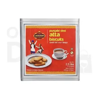 Ladduram Punjabi Atta Buiscuit Buns Pavs & Pizza base